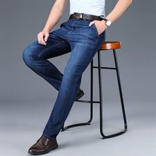 DKH8029B秋季新款牛仔长裤高端男裤商务休闲牛仔裤主推，女装牛仔裤，电商B360