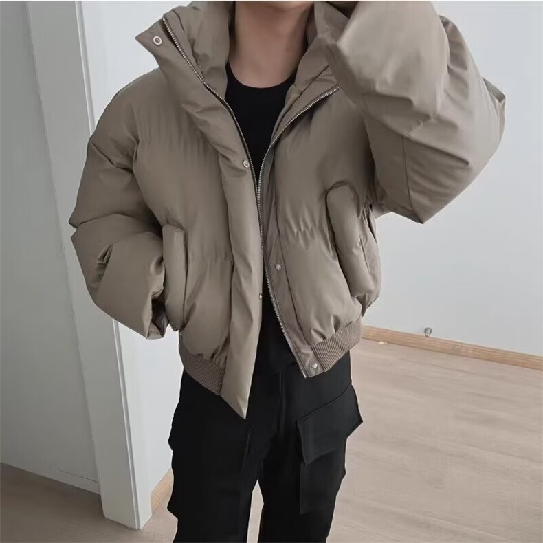 【有货】DMY410-P98美式短款立领棉服男冬季加厚保暖棉衣外套棉服图片