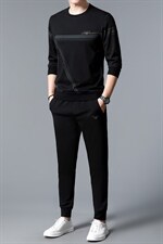 S3031-3钱塘2020-2春秋新款时尚休闲帅气中青年男士套装P225，男装休闲套装，钱塘207-2