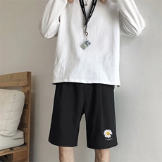百搭2023新款休闲短裤男士韩版青少年中裤五分裤DK517特批16，男装休闲裤，星座718-1