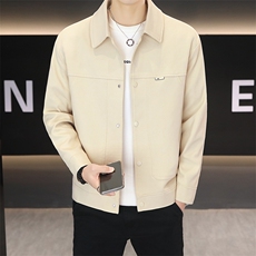 秋季夹克男高品质翻领外套型男商务休闲百搭青年外套男N7955-P85，男装夹克，星座310B-3