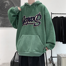 港风模特新款ins字母宽松连帽潮男卫衣情侣衫WY199P75限98，男装卫衣，电商A089-1