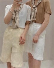 【现货】丝巾T现货2色，其它，ONE(2F)