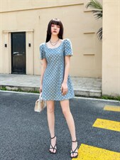 重工连衣裙，女装连衣裙，米壹(1F)