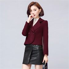 毛呢外套通勤2020年冬季韩版百搭时尚休闲气质优雅甜美简约，女装毛呢外套，众宇琦