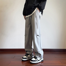 秋季新款户外冲锋裤男宽松休闲裤潮流男士长裤A266-KZ8021-P40，男装休闲裤，电商A266