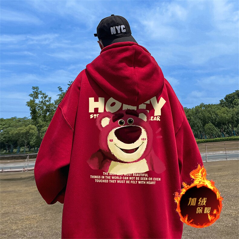 500克重磅秋冬美式加绒加厚卫衣外套DL1358常规特P35绒特P40,男装卫衣,电商A486