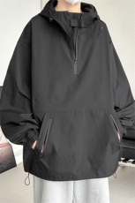 JK8010/P55秋装冲锋衣男女宽松套头夹克个性外套男，男装夹克，电商A141
