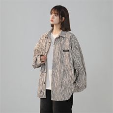 C9001/P50春装新款现货长袖衬衣男潮衬衫休闲上衣宽松大码外套男，女装衬衫，电商A141