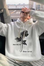 8XL连帽卫衣男大码胖子帽衫大号运动服WY2279-P35加绒款-P40，男装卫衣，电商A040