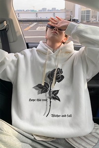 8XL连帽卫衣男大码胖子帽衫大号运动服WY2279-P35 加绒款-P40图片