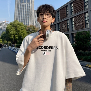 ！2025夏季新款男士华夫格短袖T恤百搭半袖TXH2408特P19图片