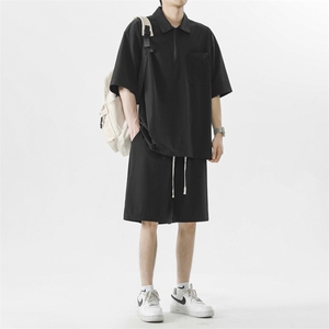 时尚速干休闲套装亲肤坠感柔顺舒适夏季运动潮流 TZ20-特批65图片