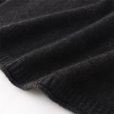 2025年秋季新款百搭女士4股加厚卷边长袖套头衫，女装羊绒衫，蒂暖羊绒