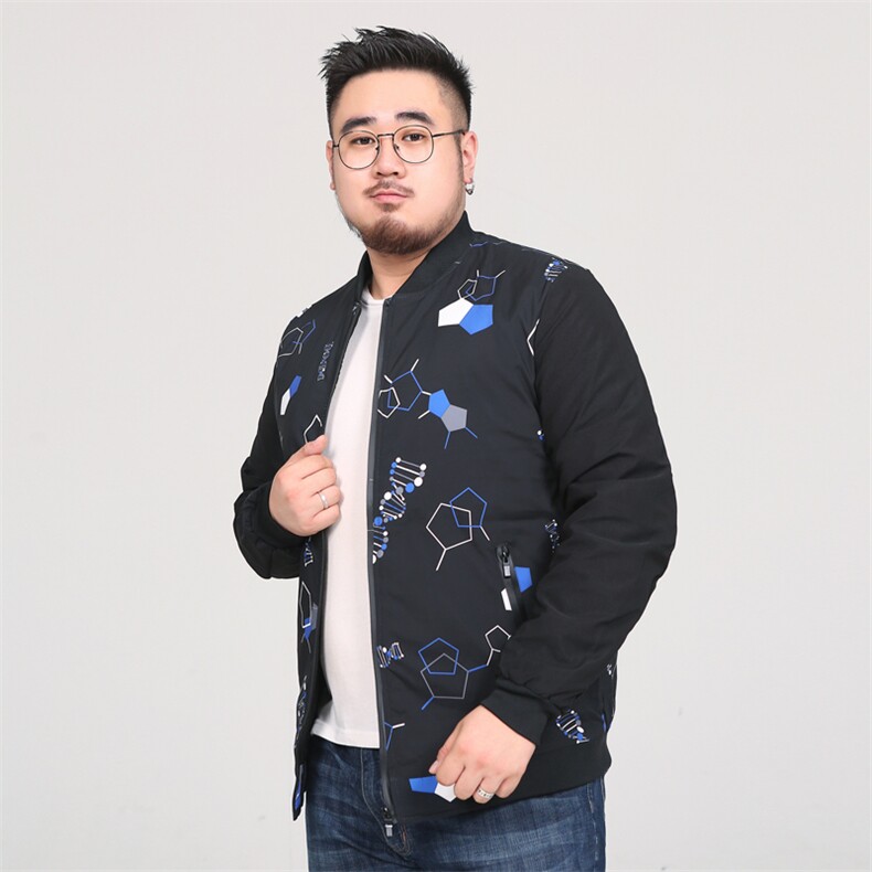 L-8XL冬装新款男士棉衣外套加厚保暖棉服加肥加大码803加厚款P85,男装夹克,星座802