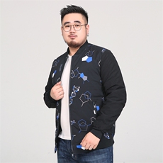 L-8XL冬装新款男士棉衣外套加厚保暖棉服加肥加大码803加厚款P85，男装夹克，星座802