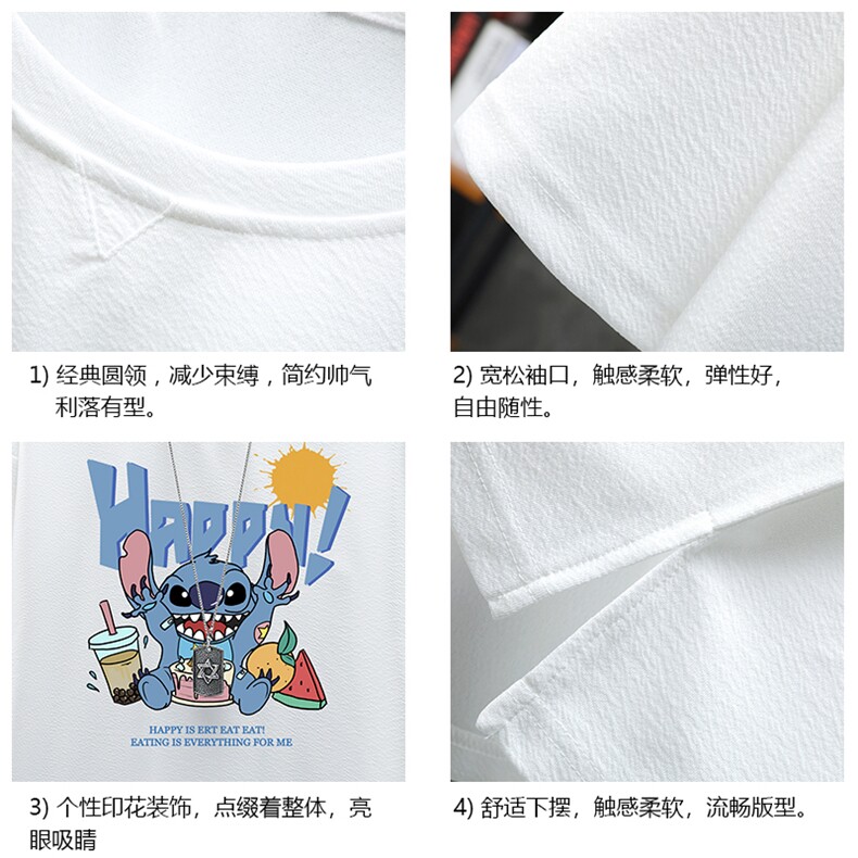 Q11077-P30春夏季七分袖t恤男大码五分袖男短袖中袖展架,男装T恤,电商A040A