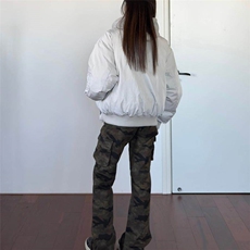 网络图现货加厚棉袄飞行夹克廓形外套RM6011-P98，男装夹克，星座1005-4