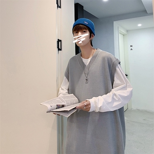 主推马甲男量大有差价现货无袖背心A161-MJ01-P40图片