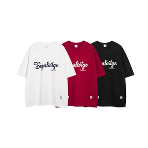 2025夏 复古印花半袖T恤高品质270g精梳棉双纱--3903，男装T恤，电商S012（CATTEE）