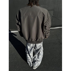 26春装新款美拉德立领飞行夹克boxy廓形休闲百搭外套上衣JK6500，男装夹克，电商A486-1