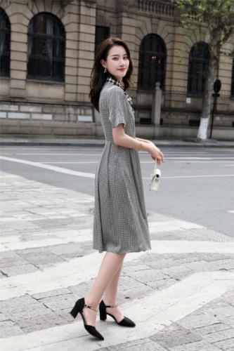 【现货】新款轻奢连衣裙m~3xl,女装连衣裙,主莱依