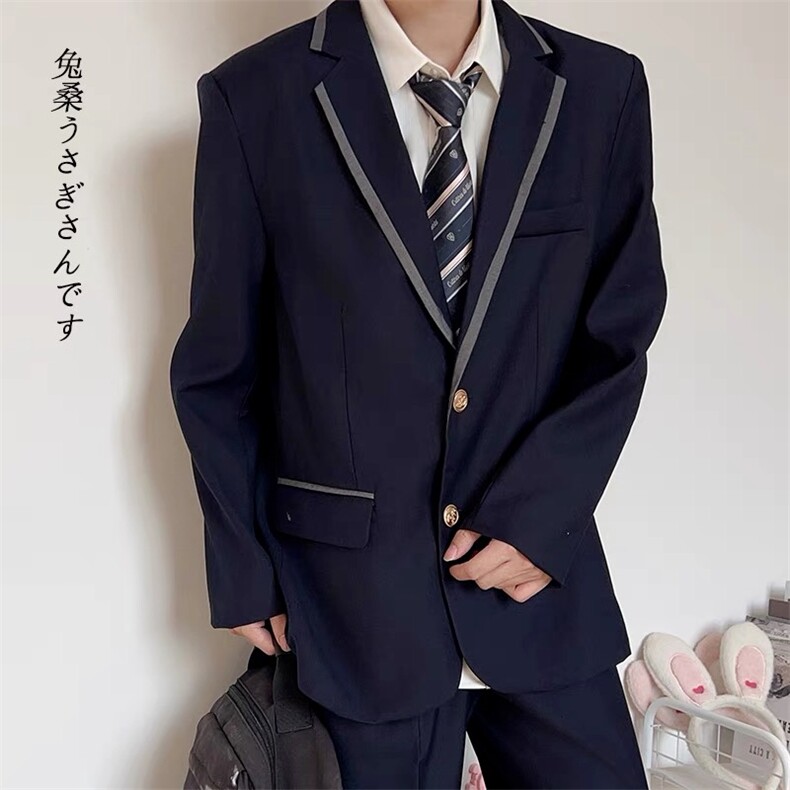 DK制服男装西装JK西服英伦学院风外套情侣装证件照服装班服外套,男装西服,星座410-7