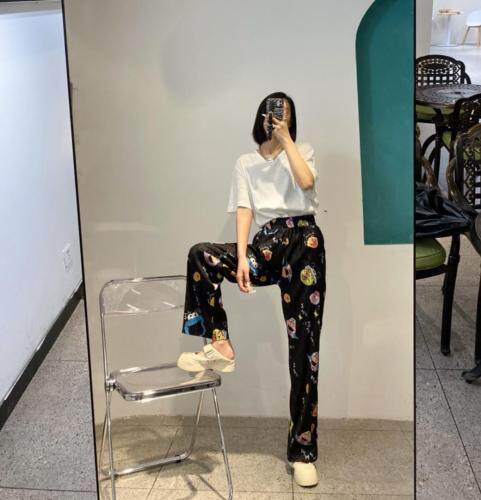 印花裤子，女装，TG&OR 芮+