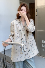 有货春装新款印花西装2C317A-8529-P155-K248，女装西装，2C317A