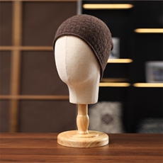 2025年春季无檐玉米粒花纹卷边帽男女通用四季可用时尚百搭，帽子，绒朵羊绒