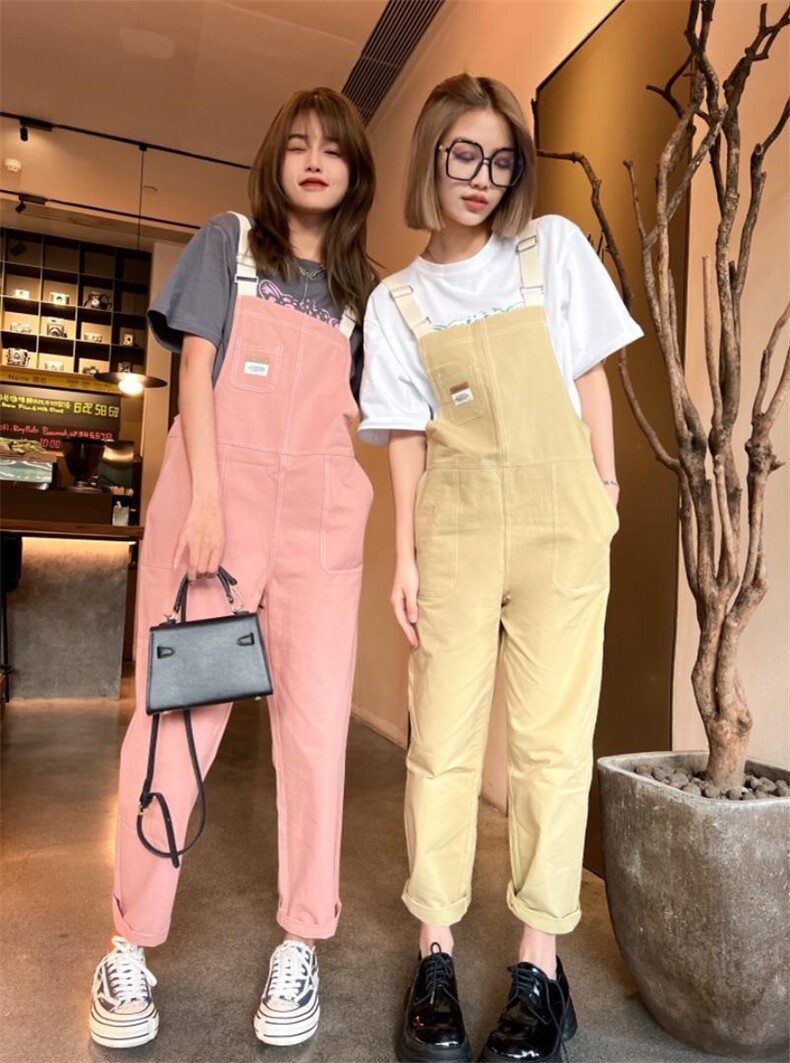 彩牛背带裤，其它，JUAN