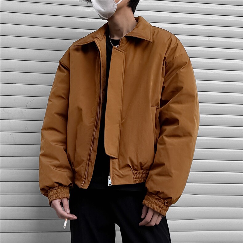冬季新款2024飞行员夹克加厚棉衣美式短款翻领棉服外套S375-特P88,男装夹克,电商A233-1