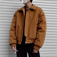 冬季新款2024飞行员夹克加厚棉衣美式短款翻领棉服外套S375-特P88，男装夹克，电商A233-1
