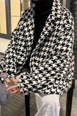 港风宽松毛呢大衣风衣外套KD378-P95，男装风衣，电商D312-1