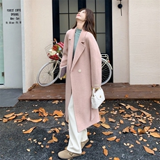 【新款】大货出加厚气质毛呢外套2C131-689-P205K298，女装毛呢外套，2C131