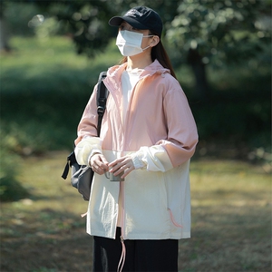 防晒指数UPF50+合格 防晒服女外套防晒衣HD045-7705-P45 控76图片