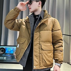 1506-1/MY181/P79羽绒棉服男款冬季网红痞帅外套冬装男士棉衣，男装棉衣，星座1506-1