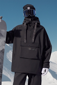 冬季户外单板滑雪服男女情侣加厚银狐绒大码防水防风外套M25-P175图片