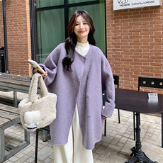 xian货2025冬款双面羊绒大衣B109-9852-310-438，女装羊绒大衣，2B109