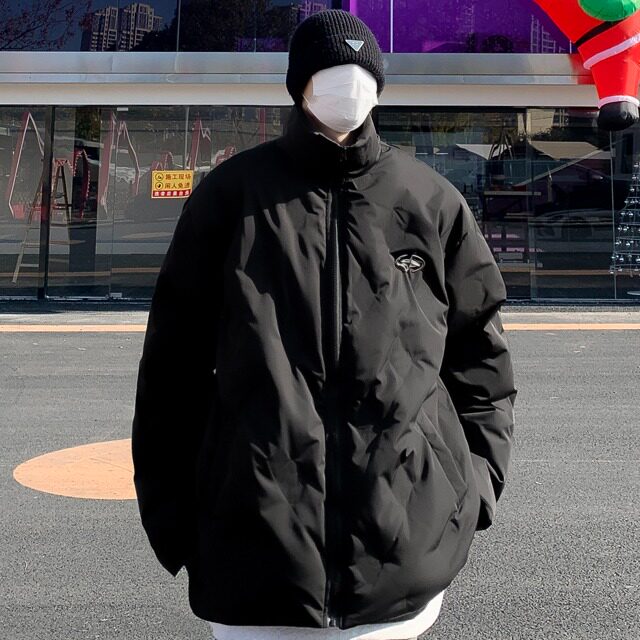 棉服外套男韩版潮流冬季保暖帅气2024新款ins宽松棉衣MF240-P96,男装棉衣,星座412-3
