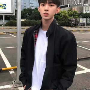 【有货】DX158-P65早秋工装外套男女款棒球服情侣翻领夹克上衣