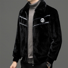 SNNJDR22023秋冬新款男士休闲金貂绒长袖加厚保暖夹克外套P330，男装背心/马甲，电商B360