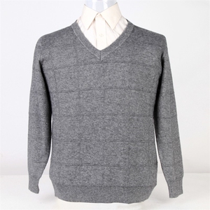 男士休闲外套纯色加厚毛衣宽松针织打底衫商务男装羊毛衫，男装中老年男装，亚东羊绒制品