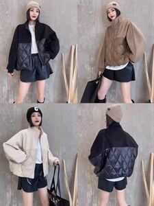 立领90绒羽绒服图片