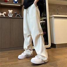 抖音品质夏季垂感冰丝休闲裤PJ02-P45尺码M-3XL，男装休闲裤，星座808A-1