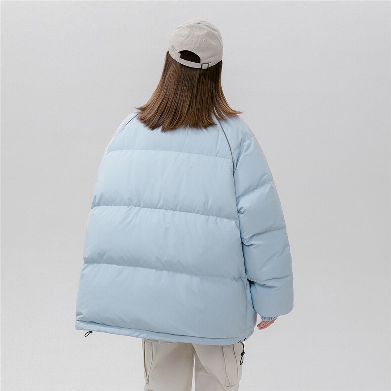 中性风新标白鸭绒时尚立领字母印花羽绒服A268-YR304P225控298,男装羽绒服,电商A268
