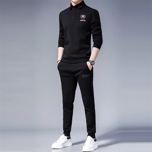 SA8328-2钱塘2020-2商务休闲简约百搭中年男士冬季厚款卫衣P152图片