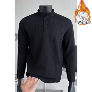 2025 HT25765加绒 假模大码立领长袖T恤M-5X HT25982-特P35图片