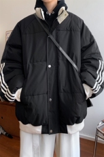 ！2025冬季新款男士撞色潮牌棉衣百搭情侣棉服外套MY200特P70，男装棉衣，电商B220