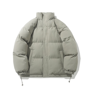 抖音直播带货高品质净色纯色光版二开加厚棉衣面包服MY1266特P58图片